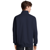 Black Cavaliére Unisex 1/4 Zip Sweatshirt