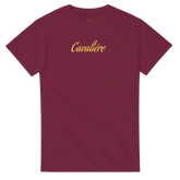 A Deep Purple Heavyweight Unisex Crewneck T-shirt | Cavaliére