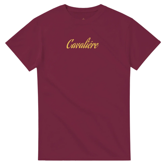 A Deep Purple Heavyweight Unisex Crewneck T-shirt | Cavaliére