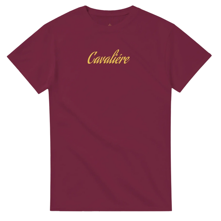 A Deep Purple Heavyweight Unisex Crewneck T-shirt | Cavaliére