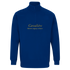 Blue Cavaliére Unisex 1/4 Zip Sweatshirt