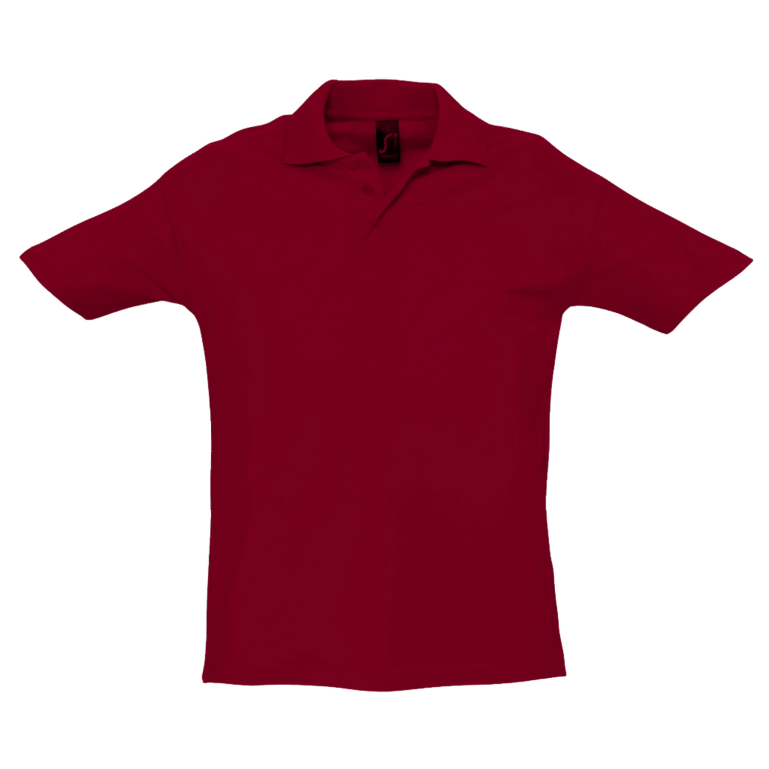 Stylish Cavaliére Unisex Polo Shirt in breathable 210 GSM cotton piqué, featuring a classic waffle texture and ribbed collar.