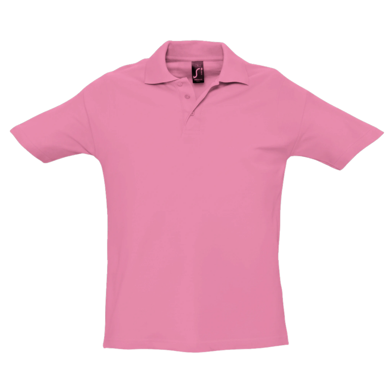 Stylish Cavaliére Unisex Polo Shirt in breathable cotton piqué, featuring a classic waffle texture and ribbed collar.