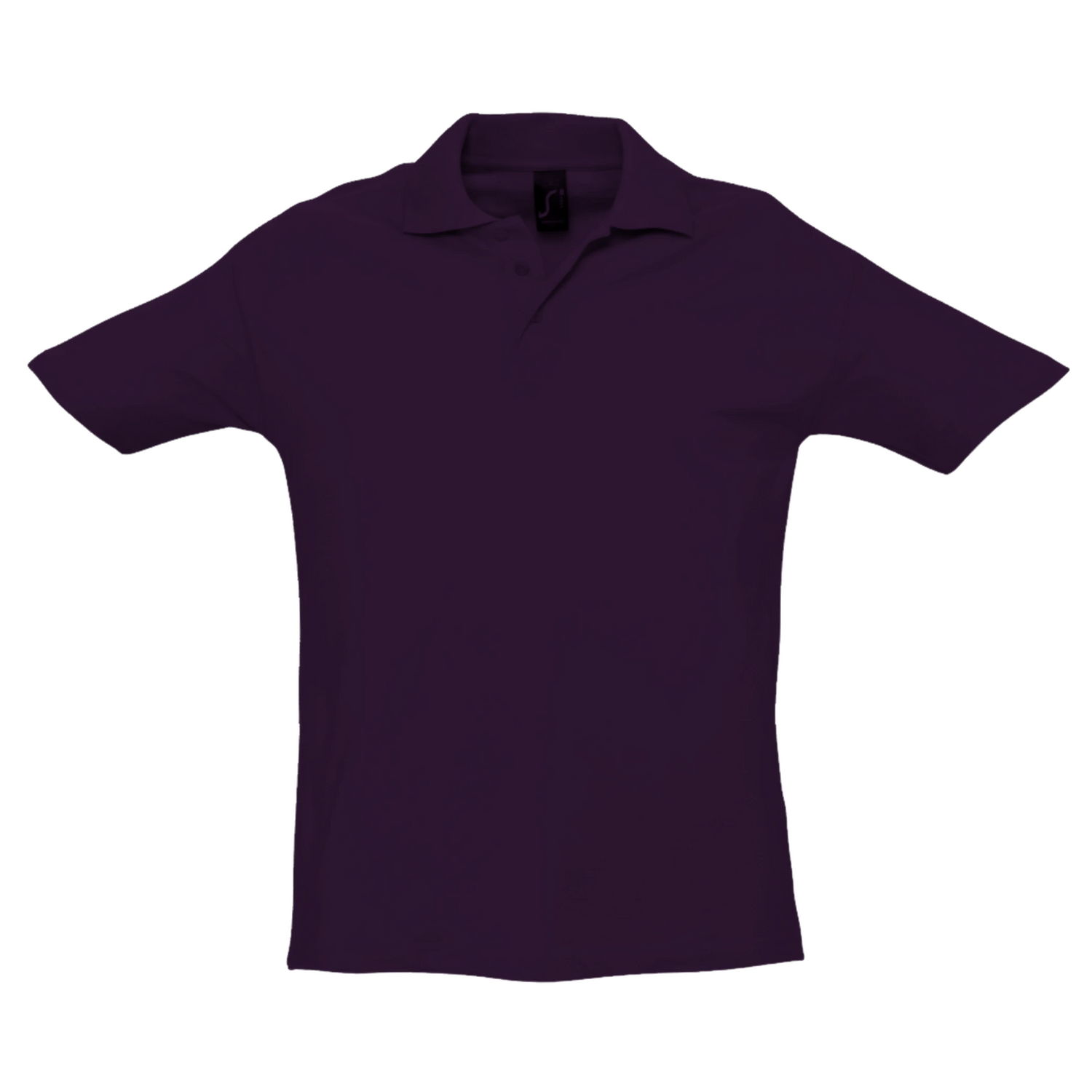 Stylish unisex Cavaliére polo shirt in breathable 210 GSM cotton piqué, featuring a classic waffle texture and ribbed collar.
