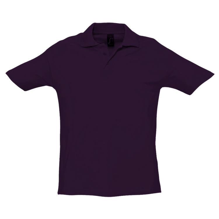 Stylish unisex Cavaliére polo shirt in breathable 210 GSM cotton piqué, featuring a classic waffle texture and ribbed collar.