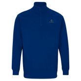 A Blue Cavaliére Unisex 1/4 Zip Sweatshirt
