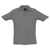 Stylish Cavaliére Unisex Polo Shirt in breathable 210 GSM cotton piqué, featuring a classic waffle texture and ribbed collar.