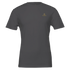 Premium Unisex Crewneck T-shirt | Cavaliére in charcoal grey with small gold embroidered logo on chest, classic crew neck style