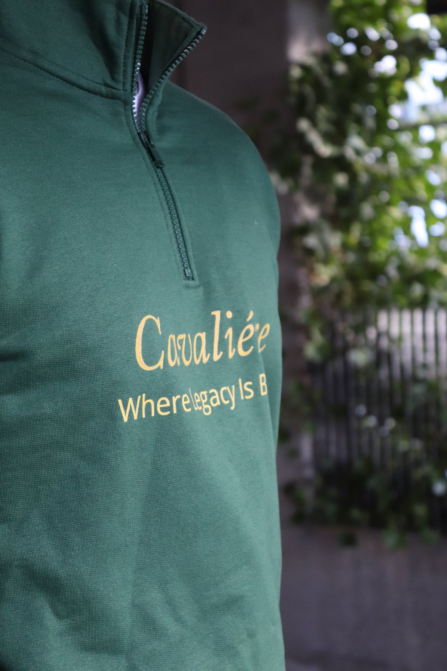 Cavaliére Unisex 1/4 Zip Sweatshirt