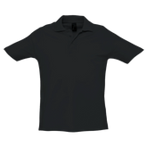 Stylish Cavaliére Unisex Polo Shirt in a classic fit, featuring a textured waffle knit, ribbed collar, and two-button placket.