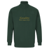 Black Cavaliére Unisex 1/4 Zip Sweatshirt