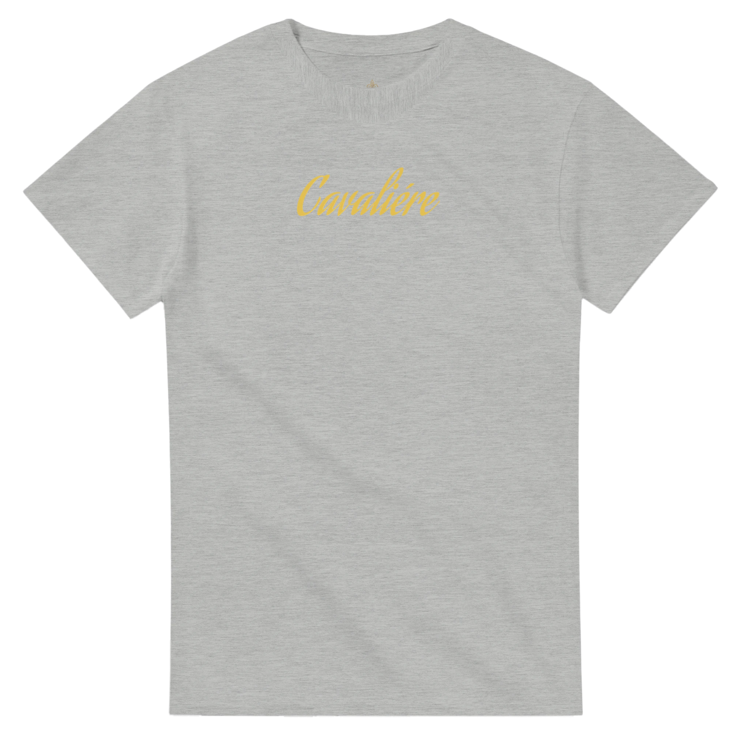 An Ash Heavyweight Unisex Crewneck T-shirt | Cavaliére