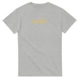 An Ash Heavyweight Unisex Crewneck T-shirt | Cavaliére