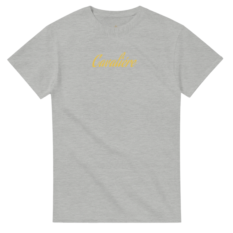 An Ash Heavyweight Unisex Crewneck T-shirt | Cavaliére