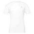Premium Unisex Crewneck T-shirt | Cavaliére in white with gold embroidered logo on chest, clean minimalist crew neck style