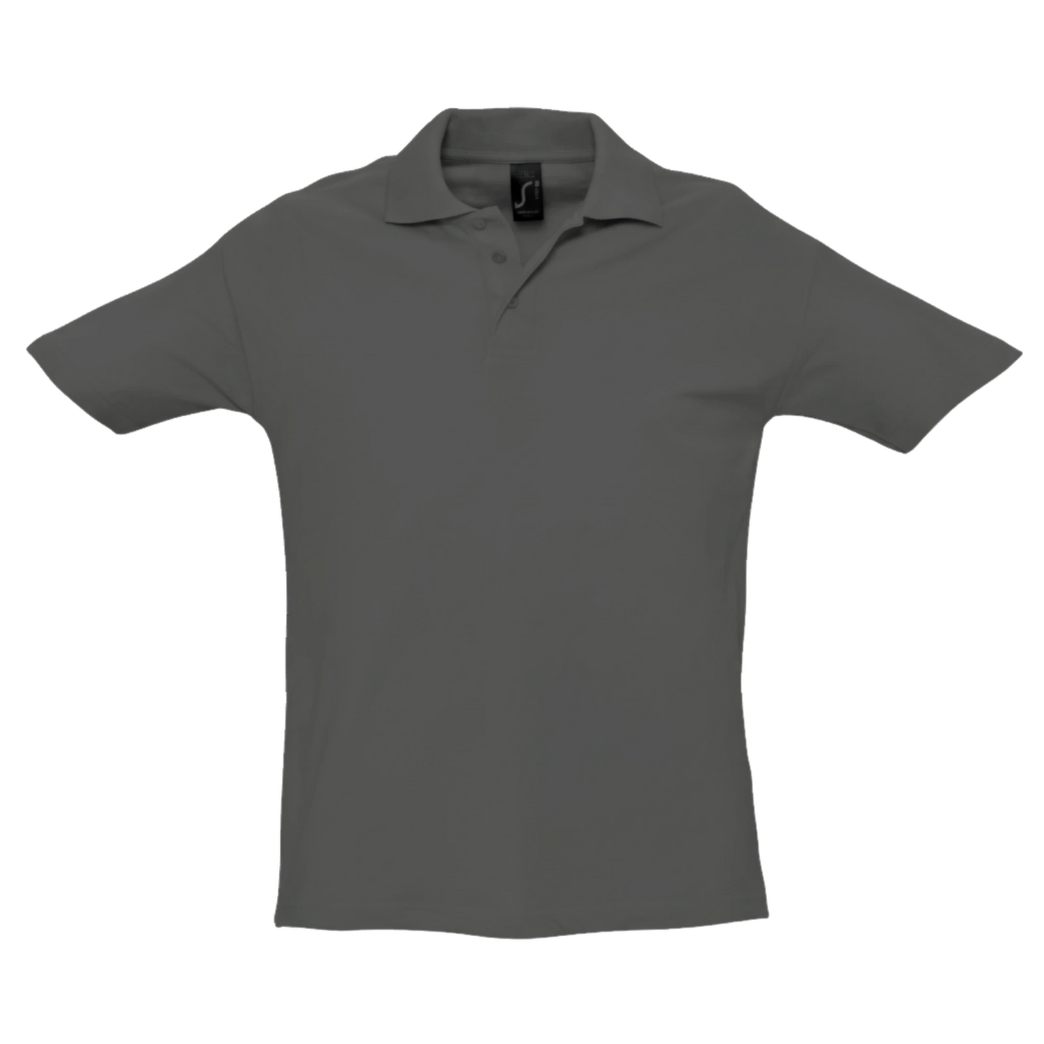Stylish unisex Cavaliére polo shirt in breathable 210 GSM cotton piqué, featuring a textured knit and classic ribbed collar.