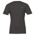 Premium Unisex Crewneck T-shirt | Cavaliére in dark grey with small gold embroidered logo on chest, classic fit crew neck style